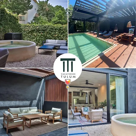 Quiet 4Br Townhouse With Private Pool, Roof, Patio Apartment